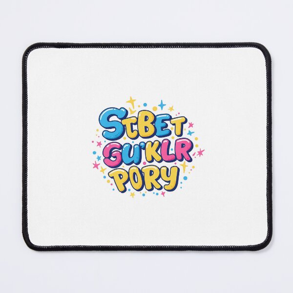 Item preview, Colorful Whimsy Lettering Art designed and sold by BABUSHOP5.