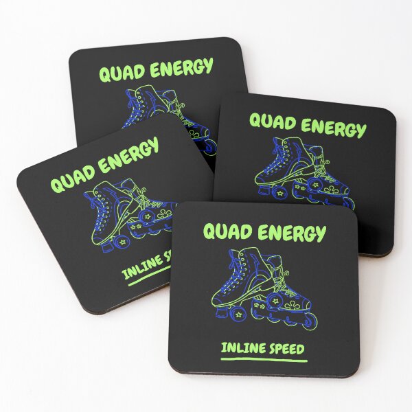 Item preview,  Quad Energy. Inline Speed. – Roller Skate Fitness Design designed and sold by TalkTee Me.