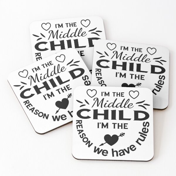 Item preview, I'm the Middle Child – The Reason We Have Rules | Funny Sibling Gift, Middle Kid  designed and sold by karibov.