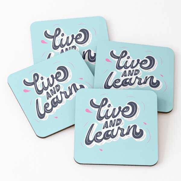 Item preview, Live & learn - self motivation  designed and sold by CapriCreatives.