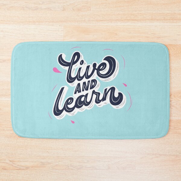 Item preview, Live & learn - self motivation  designed and sold by CapriCreatives.