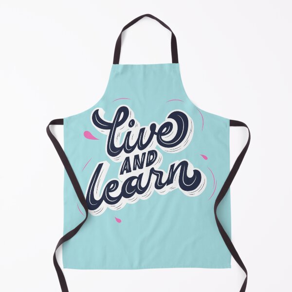 Item preview, Live & learn - self motivation designed and sold by CapriCreatives.
