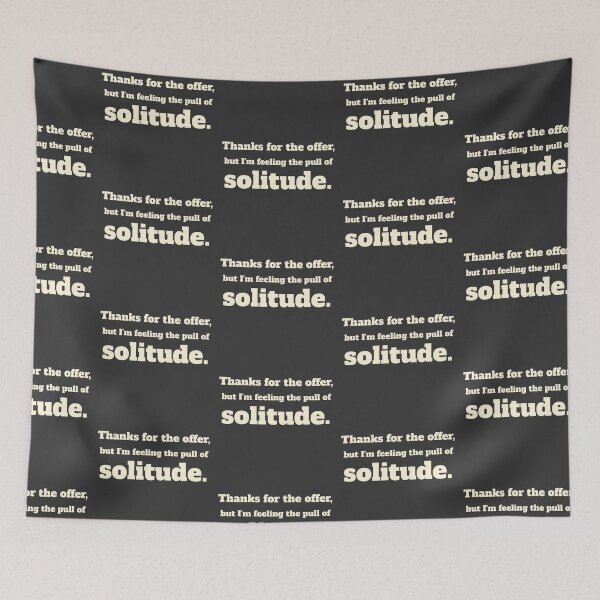 Item preview, Just seeking Solitude designed and sold by babyrage.