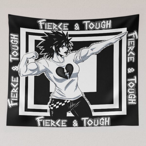 Item preview, Fierce and Tough Gothic Muscle Girl designed and sold by nevercrow.oficial.