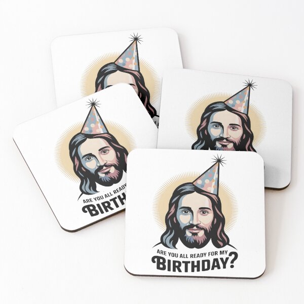 Item preview, Are You All Ready For My Birthday  | Funny Jesus Party Hat Meme | Dank Christian Holiday Gift designed and sold by Pixie Bloom.