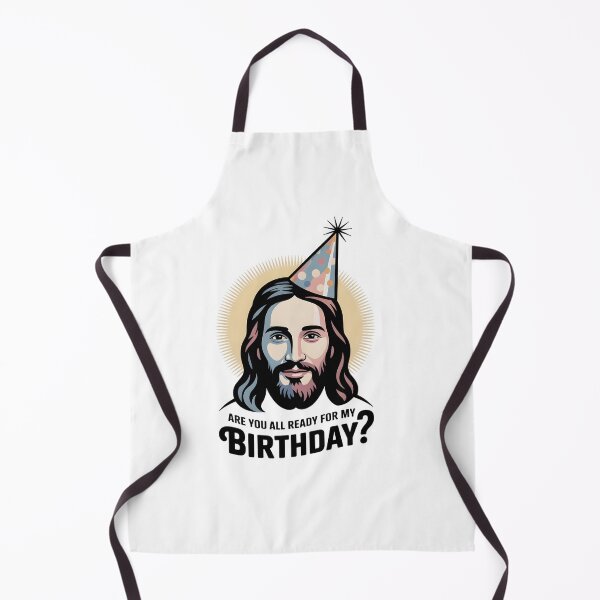 Item preview, Are You All Ready For My Birthday  | Funny Jesus Party Hat Meme | Dank Christian Holiday Gift designed and sold by Pixie Bloom.