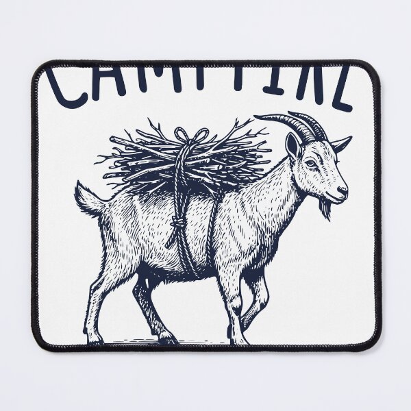 Item preview, Campfire Snack Thief Goat designed and sold by TeeVerse27.