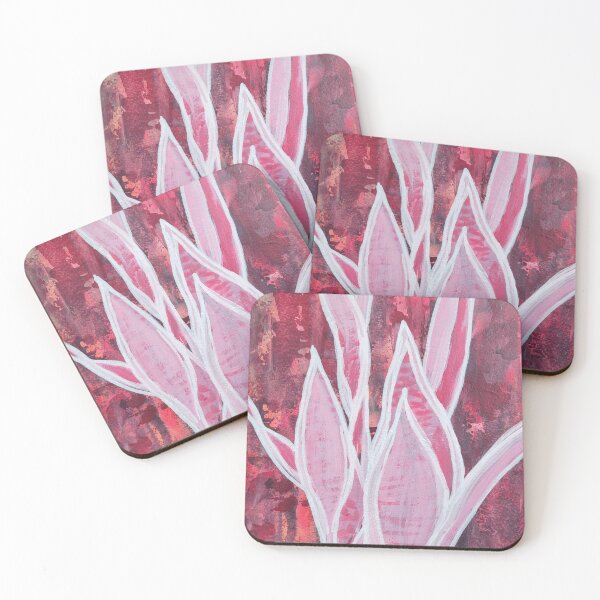 Item preview, Sansevieria red designed and sold by MarlaMorrisonArt.