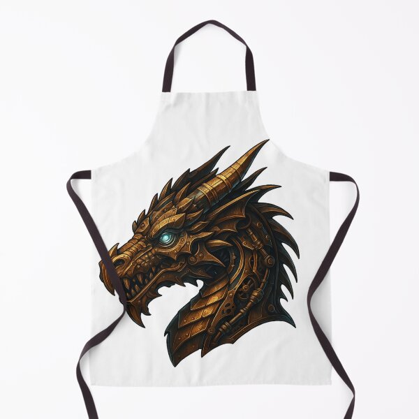 Item preview, Steampunk Dragon – Mechanical Brass Beast designed and sold by Papier Atelier Art.