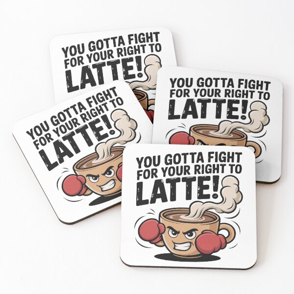 Item preview, You Gotta Fight For Your Right To Latte! – Boxing Latte Cup designed and sold by JPees.