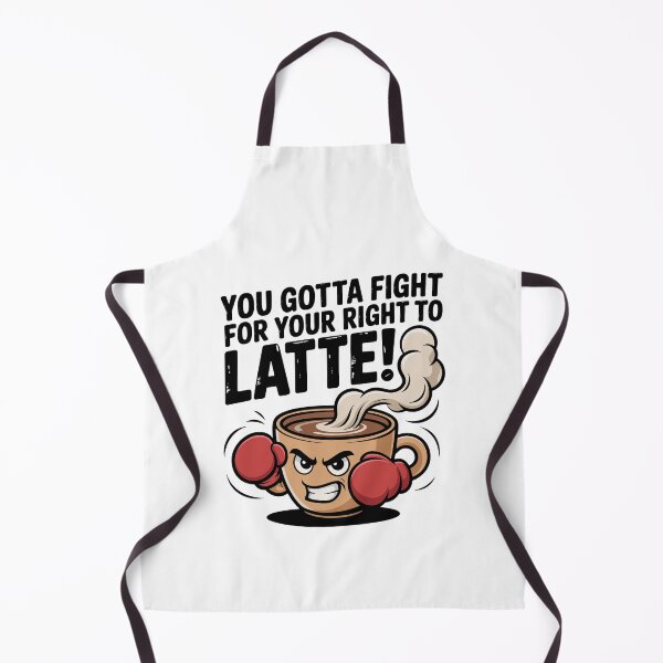 Item preview, You Gotta Fight For Your Right To Latte! – Boxing Latte Cup designed and sold by JPees.