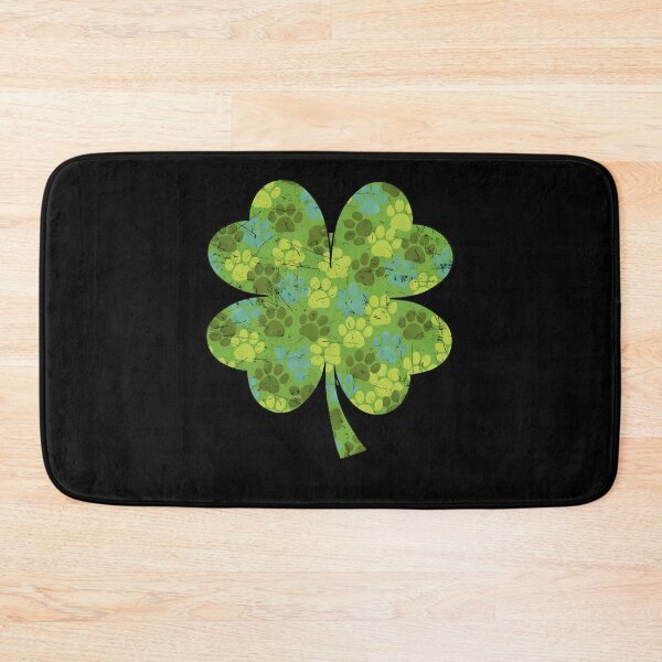 Item preview, st patrick's day  Paw Prints Shamrock For Dog Lovers designed and sold by Animal-Replicas.