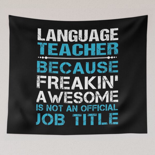 Item preview, Language Teacher designed and sold by ginawilliams39.