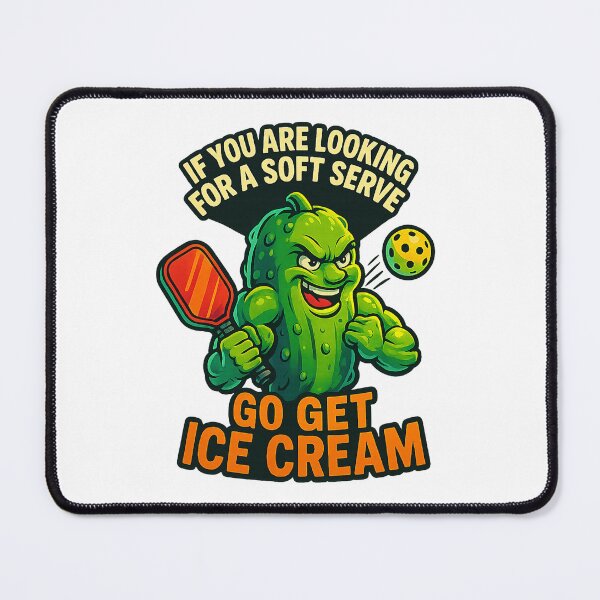 Item preview, Funny Pickleball Soft Serve Go Get Ice Cream  designed and sold by judycuevas1.