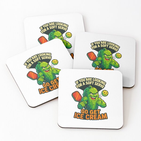 Item preview, Funny Pickleball Soft Serve Go Get Ice Cream  designed and sold by judycuevas1.