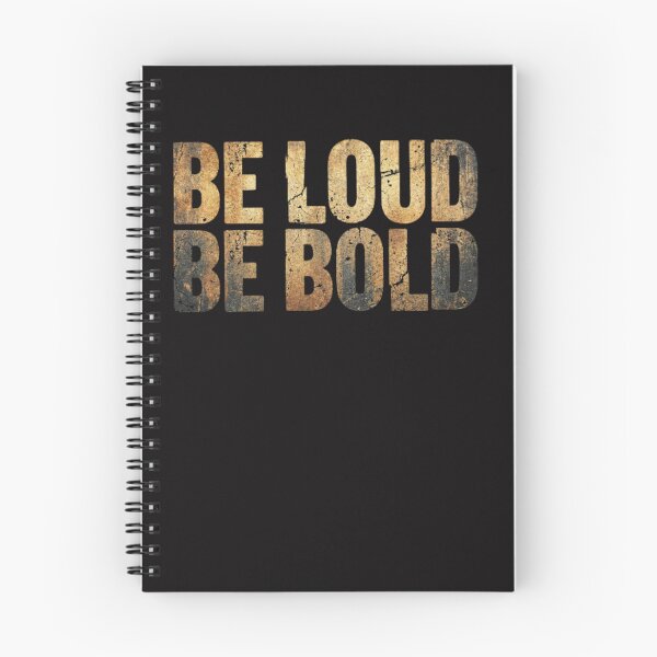 Item preview, Be Loud Be Bold – Retro Bold Minimal Typography Tee designed and sold by CuteOasis.