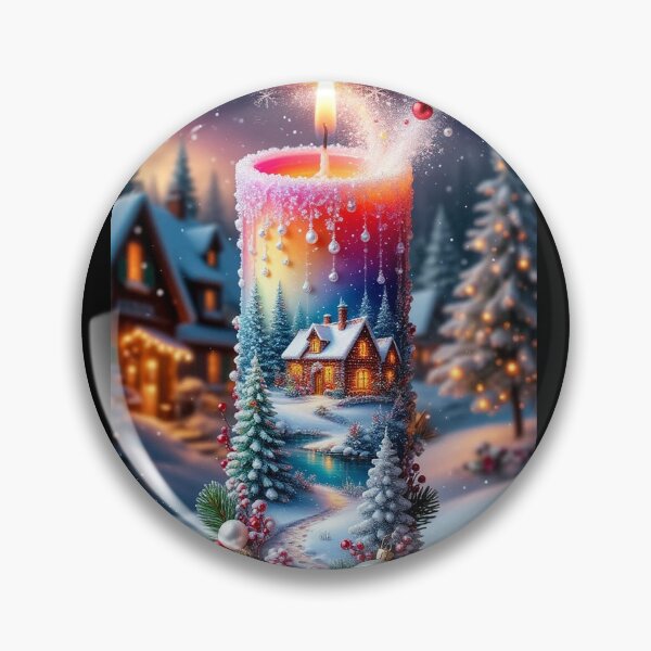 Item preview, Enchanting Christmas Candle Wonderland designed and sold by AmetistLight.