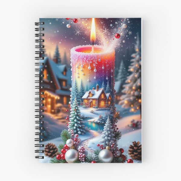 Item preview, Enchanting Christmas Candle Wonderland designed and sold by AmetistLight.