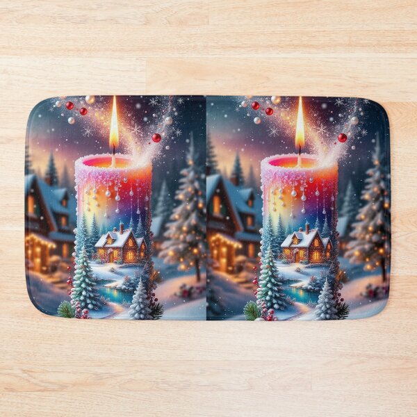 Item preview, Enchanting Christmas Candle Wonderland designed and sold by AmetistLight.