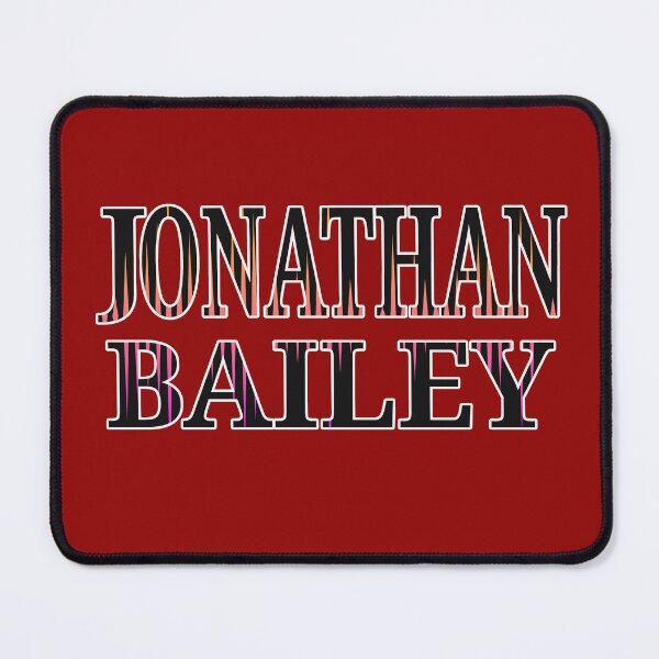 Item preview, Jonathan Bailey Name Typography – Bold Modern Text Art for Fans designed and sold by ArtsyExplorer.