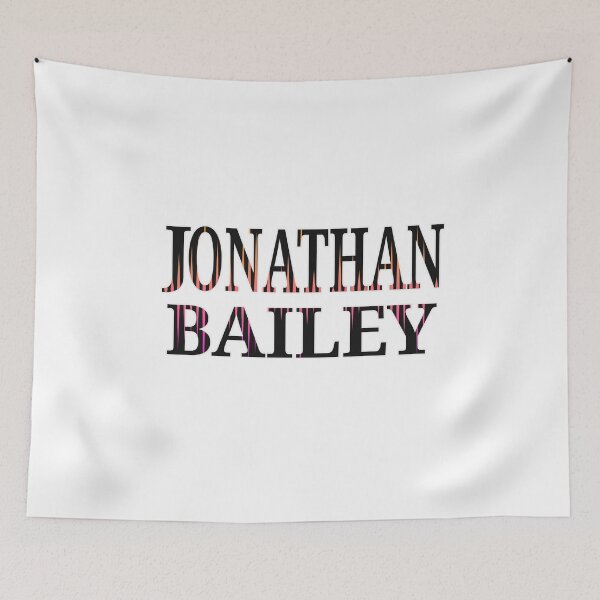 Item preview, Jonathan Bailey Name Typography – Bold Modern Text Art for Fans designed and sold by ArtsyExplorer.
