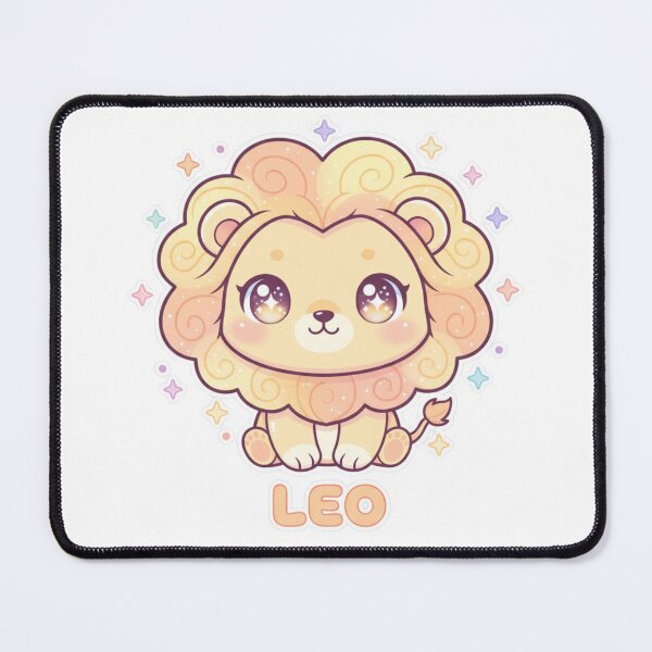 Item preview, Kawaii Leo Lion – Cute Zodiac Sign Illustration designed and sold by LaurannaDesign.