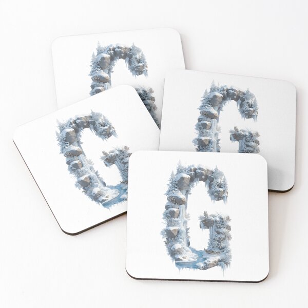 Item preview, Capital letter G, Winter designed and sold by Kaleddis.