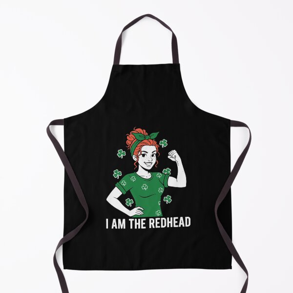 Item preview, I AM THE REDHEAD, St Patrick's Day Gift For Redheads designed and sold by Animal-Replicas.