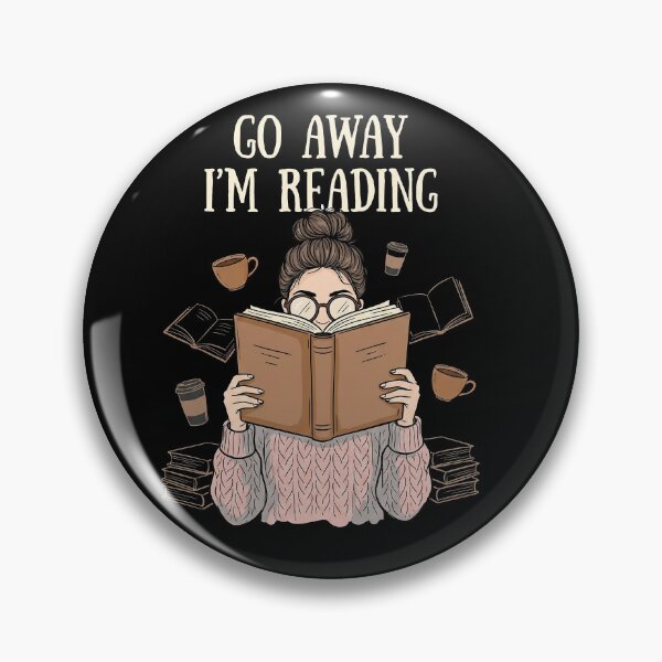 Item preview, Funny Go Away I'm Reading T-Shirt, Perfect Gift for Book Lovers Introverts, Introvert Reader Humor Tee, Go Away I'm Reading Graphic T-Shirt designed and sold by humex.