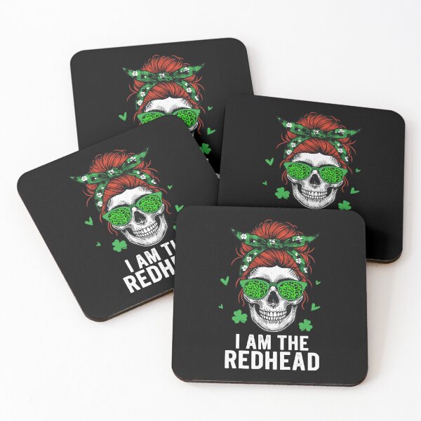 Item preview, I AM THE REDHEAD, St. Patrick's Day Gift For Redheads designed and sold by Animal-Replicas.