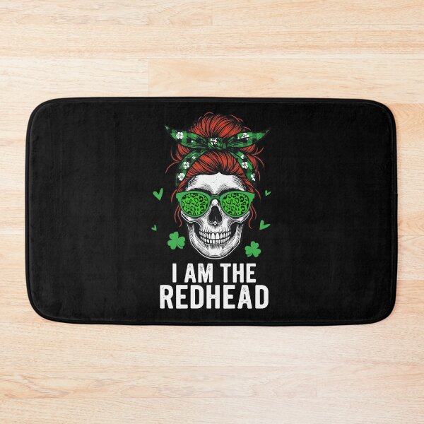 Item preview, I AM THE REDHEAD, St. Patrick's Day Gift For Redheads designed and sold by Animal-Replicas.