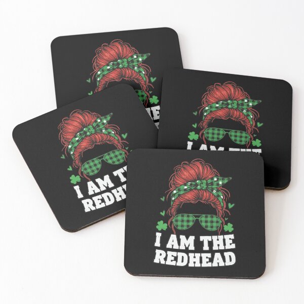 Item preview, I AM THE REDHEAD Saint Patrick's Day Gift designed and sold by Animal-Replicas.