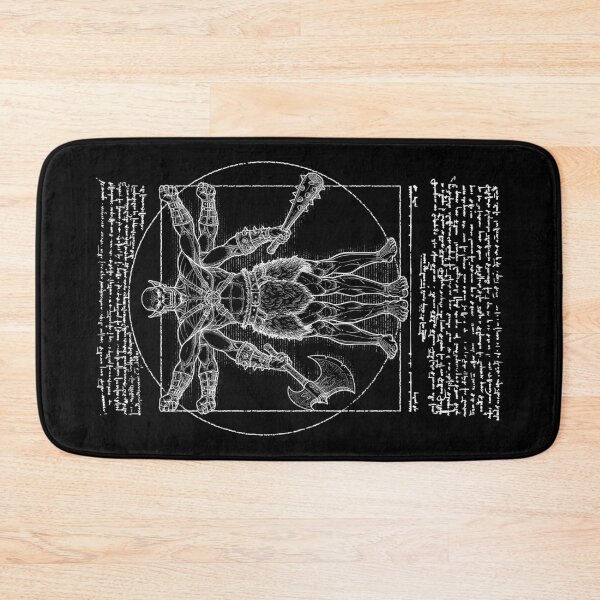Item preview, RPG Fantasy Orc Miniature Vitruvian Man Leonardo Da Vinci designed and sold by GrandeDuc.
