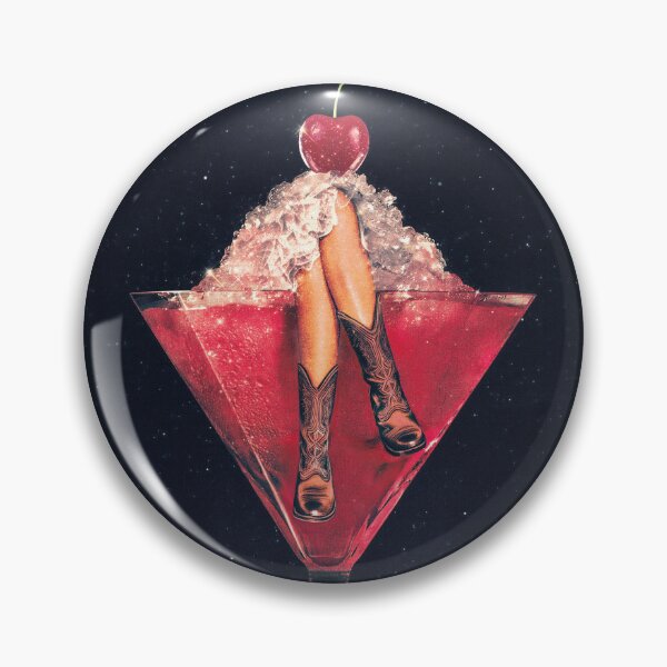 Item preview, Cherry Cowgirl Margarita - Frozen Red Cocktail designed and sold by Vertigo Artography.