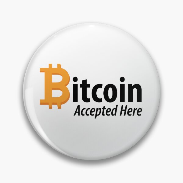 Item preview, Bitcoin Accepted Here Cryptocurrency designed and sold by Sucryptoz Store.