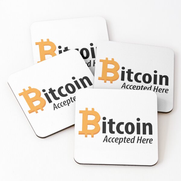 Item preview, Bitcoin Accepted Here Cryptocurrency designed and sold by Sucryptoz Store.