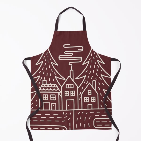 Item preview, Scandinavian Winter Village No. 2 – Winter Cottage Series. designed and sold by SaraSumi.
