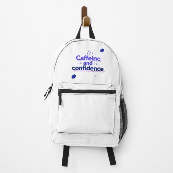 Item preview, Caffeine and Confidence Coffee cute design designed and sold by SloganSauce.