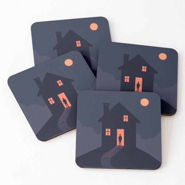 Item preview, Shadow Man at the Door designed and sold by Illustrator Bhaiya.