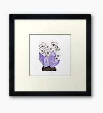 Bloomin' Crystals Framed Print