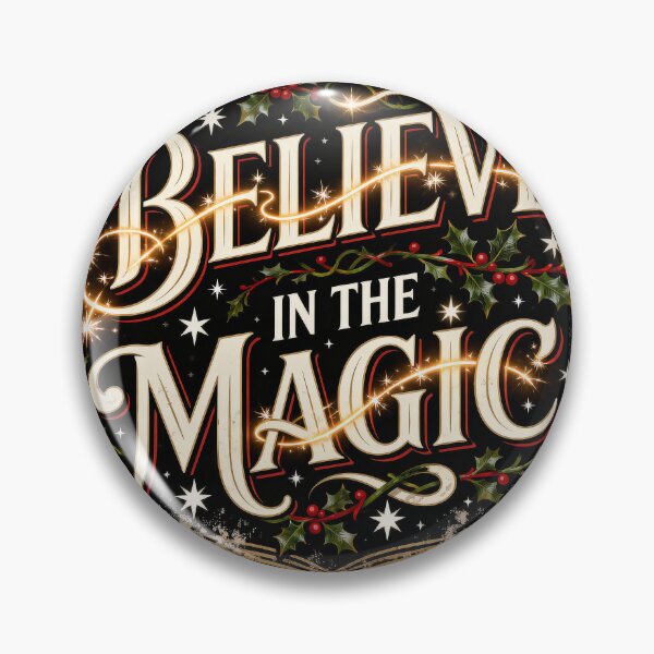 Item preview, Believe In The Magic Vintage Christmas designed and sold by Dxvect.