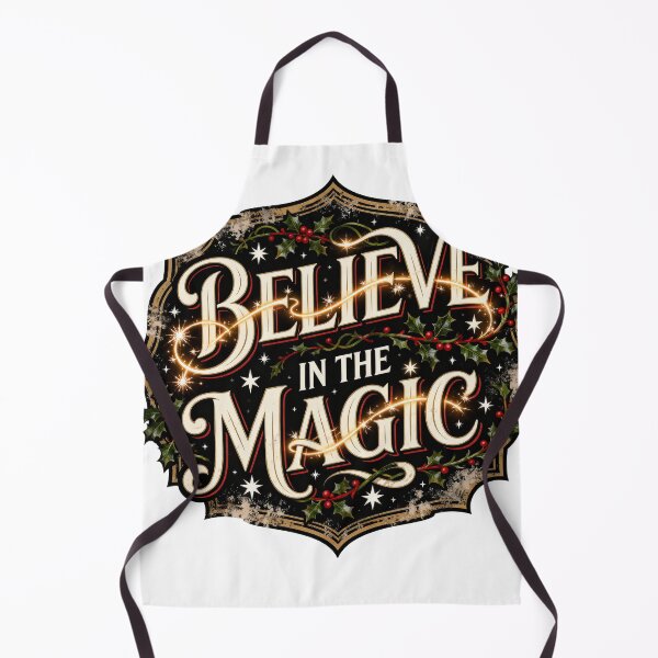 Item preview, Believe In The Magic Vintage Christmas designed and sold by Dxvect.