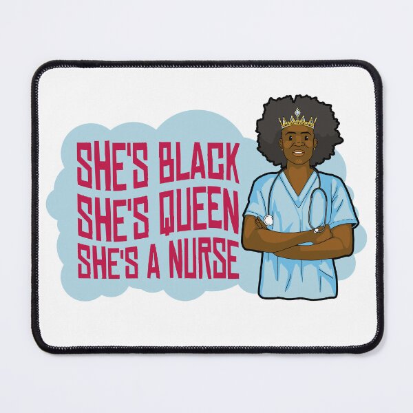 Item preview, Strong Black Queen Nurse Empowerment designed and sold by JRRTs.