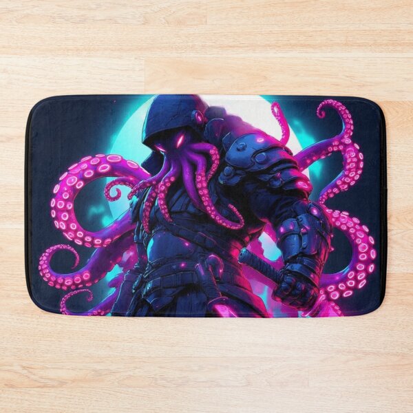 Item preview, Octopus Warrior – Mythical Sea Fighter Illustration designed and sold by SweetRossel.