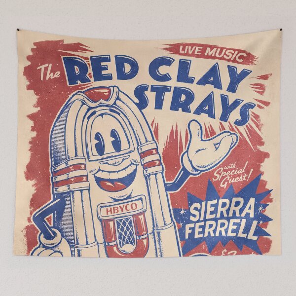 Item preview, red clay strays tour 2026 isengaja designed and sold by ditzkovici42.
