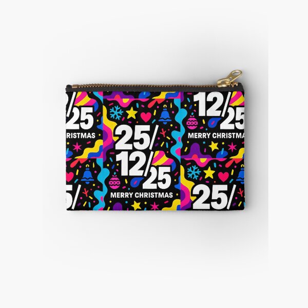 Item preview, Merry Christmas 25 12 25 Abstract Festive Holiday Design designed and sold by SplashTastic.