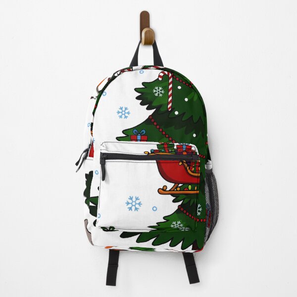 Item preview, Calico Cat Climbing Christmas Tree – Whimsical Holiday Mischief Design designed and sold by meesub.