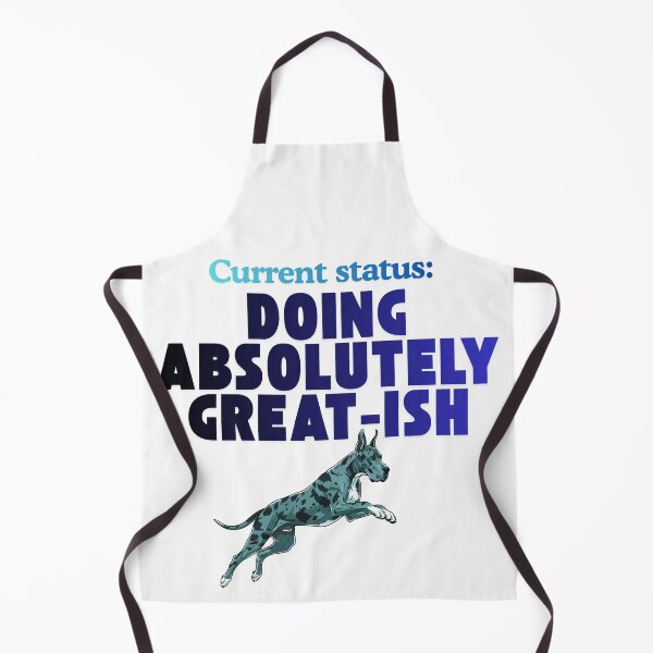 Item preview, Current Status: Great-ish Vibes relatable quote designed and sold by SloganSauce.