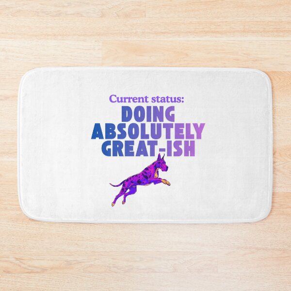 Item preview, Current Status: Great-ish Vibes sarcastic humor designed and sold by SloganSauce.