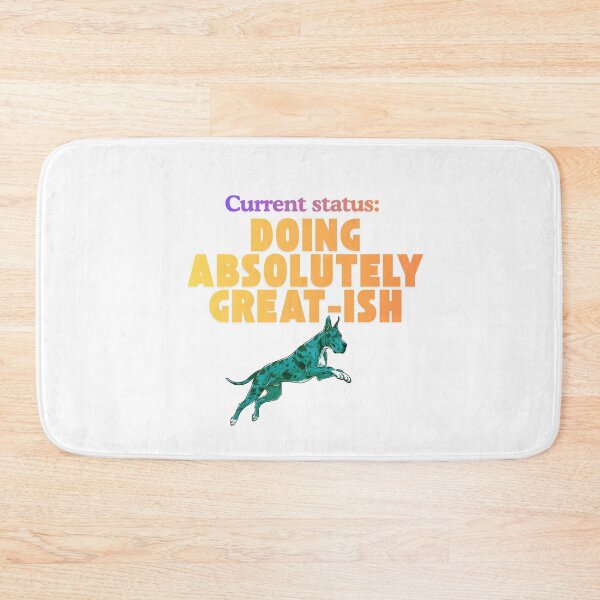 Item preview, Current Status: Great-ish Vibes funny saying designed and sold by SloganSauce.